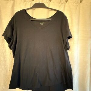 Old Navy Women's Classic Black Short Sleeve Tee
